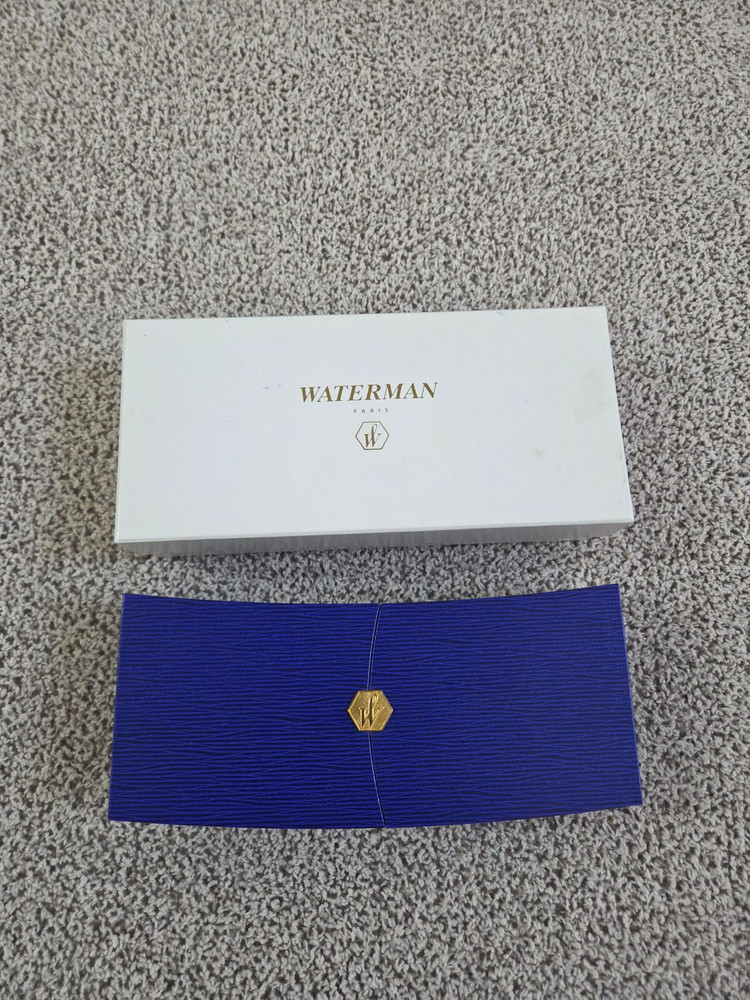 워터맨 세레니떼 블랙 M 만년필--1