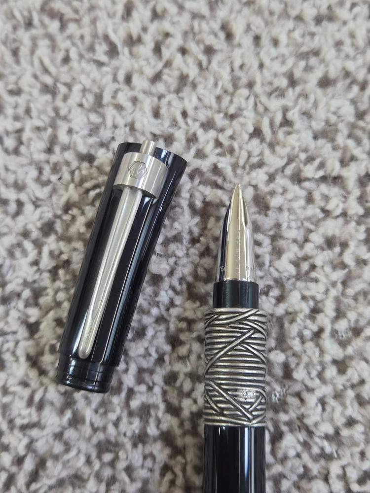 워터맨 세레니떼 블랙 M 만년필--5