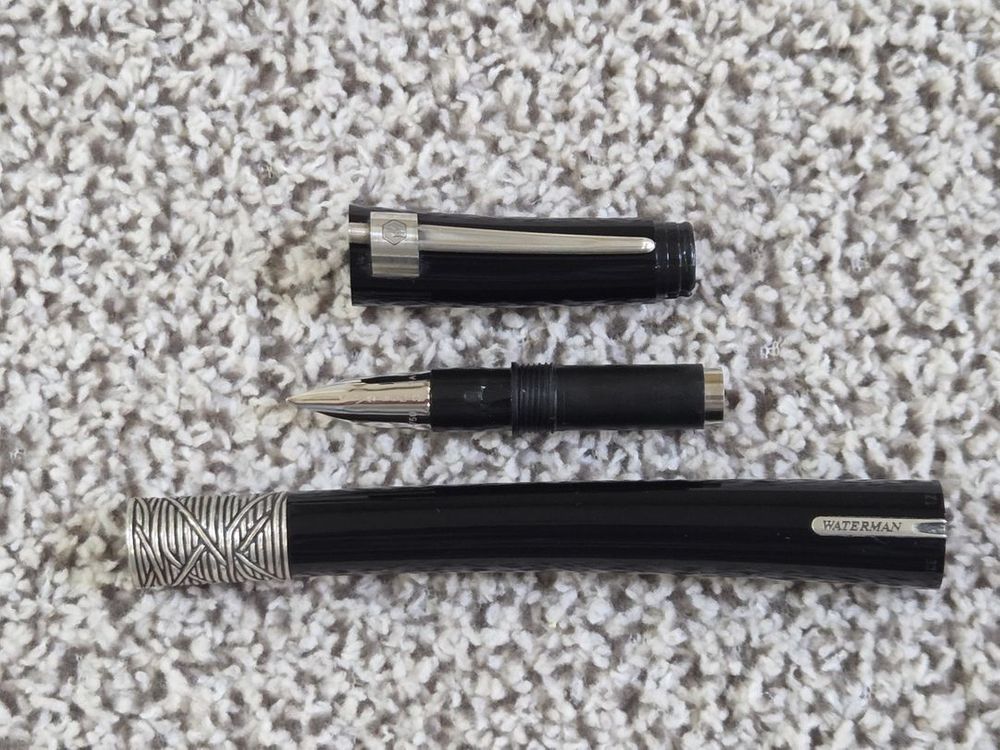 워터맨 세레니떼 블랙 M 만년필--8