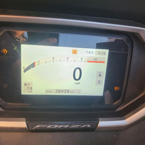 25년식 포르자 350