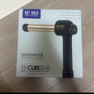 핫툴 컬바 24k골드 25mm 새상품