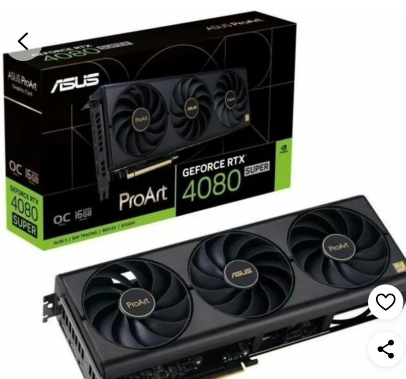 RTX 4080 SUPER OC 그래픽카드 이미지