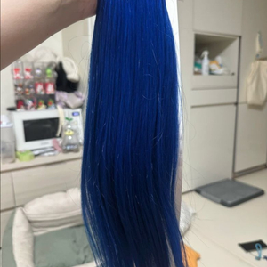 센스 붙임머리 파랑 20인치 56피스 새상품