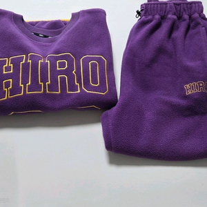 히로140 플리스 후리스 셋업