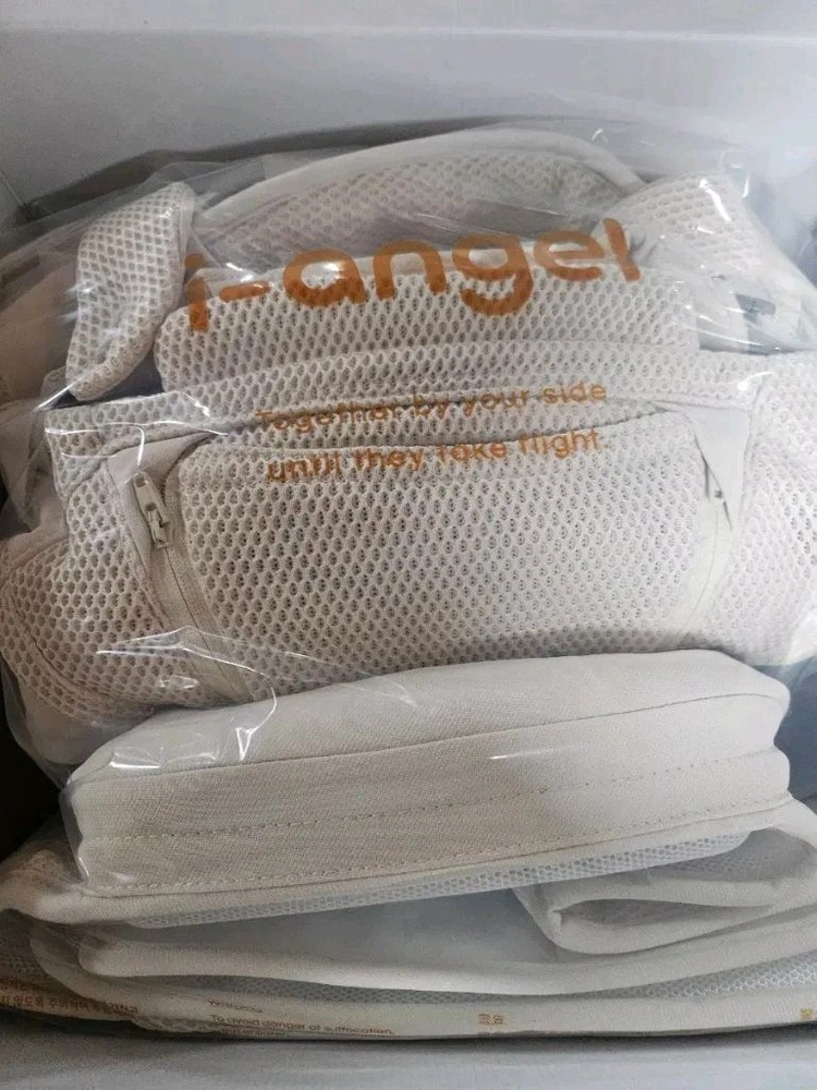 미개봉입니다 아이엔젤 폴드에어 올인원 아기띠 이미지