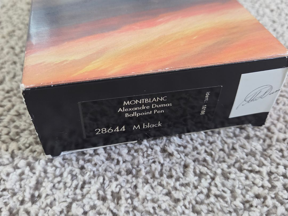 몽블랑 작가시리즈 알렉산더 뒤마 M 만년필--1