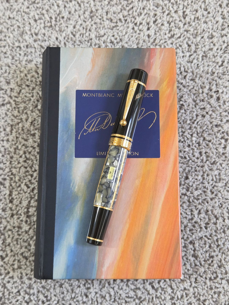 몽블랑 작가시리즈 알렉산더 뒤마 M 만년필--9