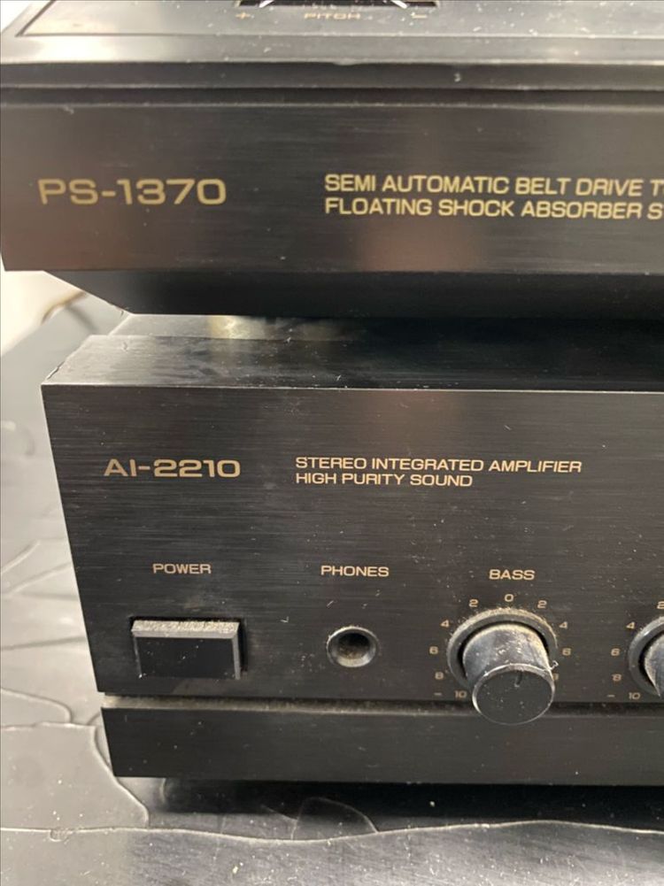 인켈 턴테이블 앰프 스피커 세트 이미지