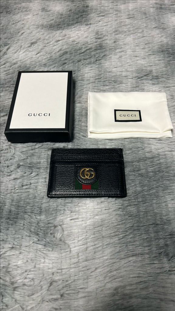 [당일발송] 구찌 오피디아 카드지갑 블랙 [정품] 이미지