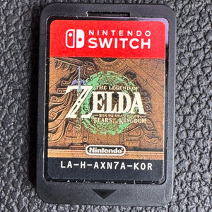 닌텐도 스위치 젤다 왕국의 눈물 게임 칩 팝니다.