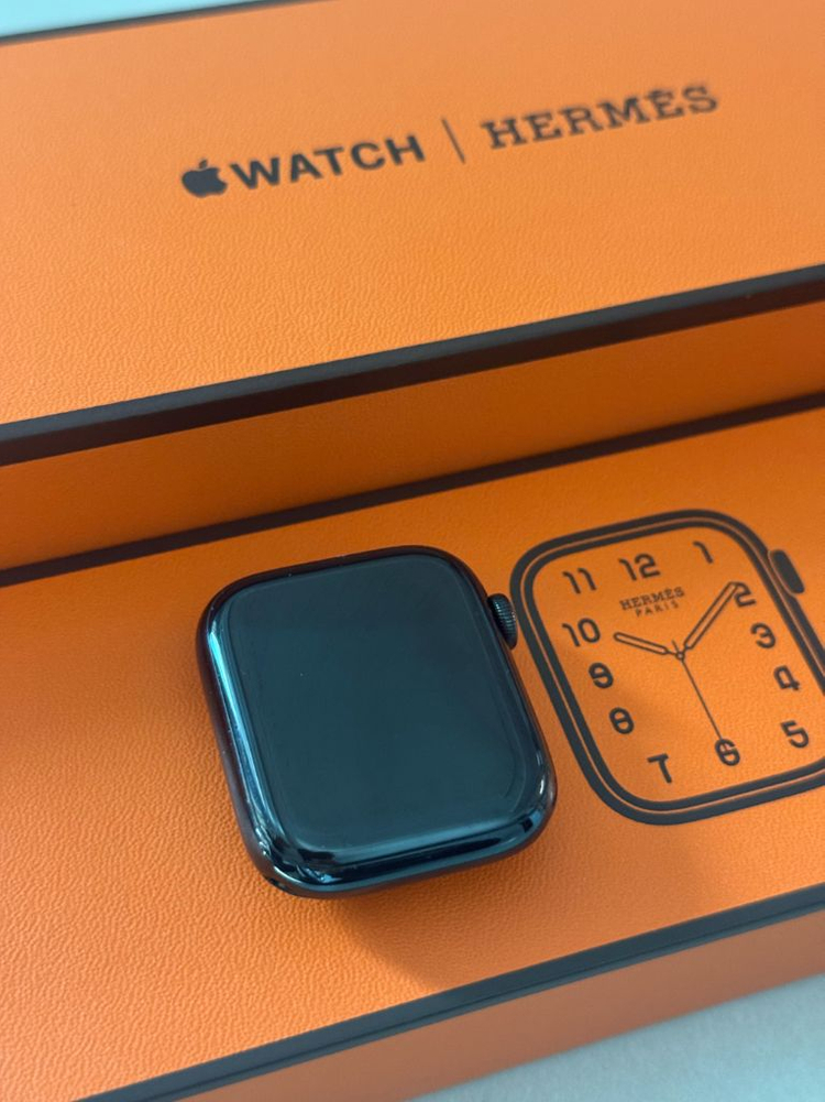 애플워치9 45mm 에르메스 누아 블랙 애케플 팝니다 이미지