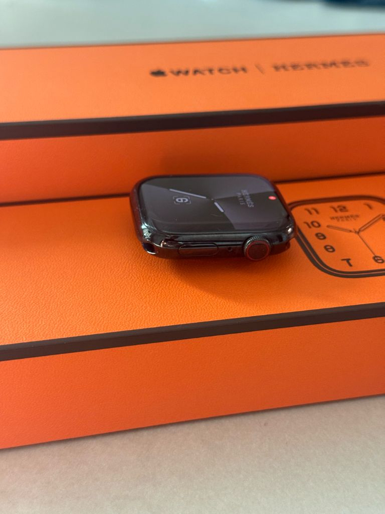 애플워치9 45mm 에르메스 누아 블랙 애케플 팝니다 이미지