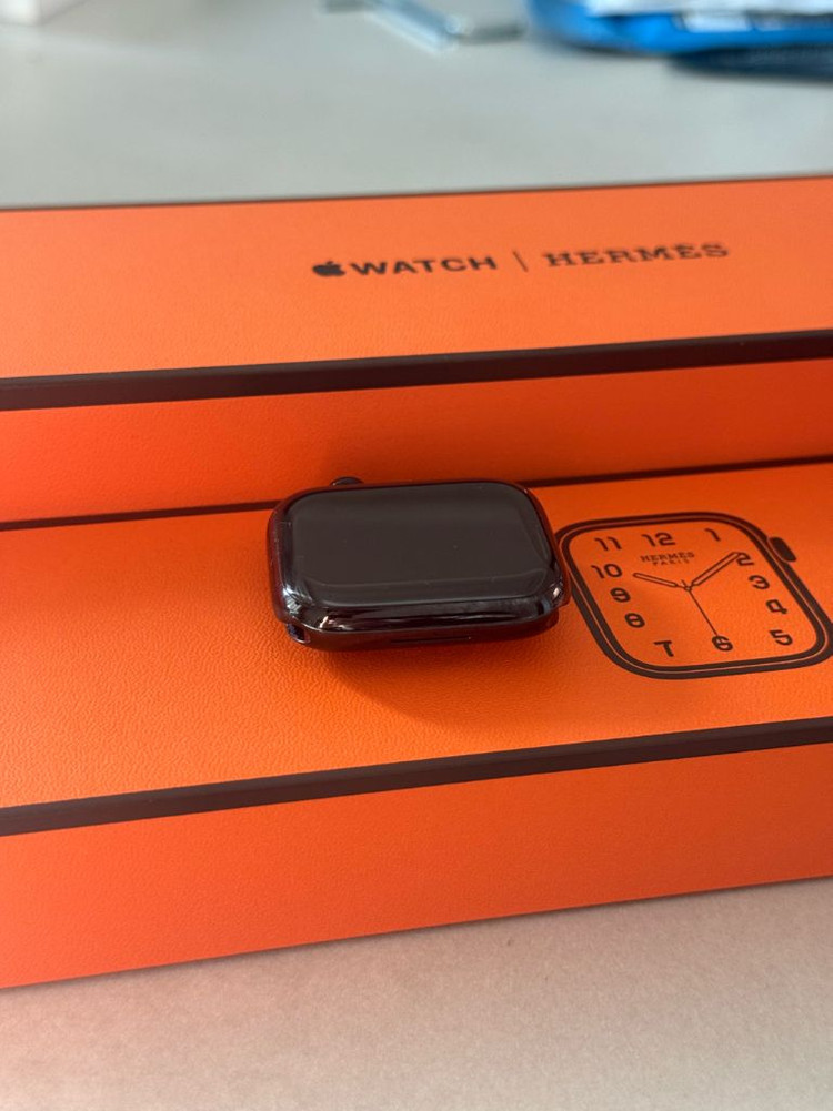 애플워치9 45mm 에르메스 누아 블랙 애케플 팝니다 이미지