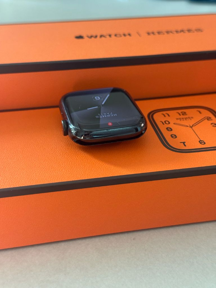 애플워치9 45mm 에르메스 누아 블랙 애케플 팝니다 이미지