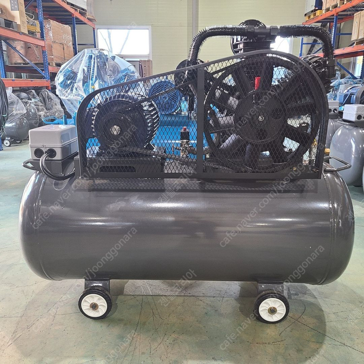 중고 10마력 400리터 콤프레샤 피스톤 젠틀코리아--6