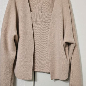 시에 sie 가디건 탑 세트 인디핑크