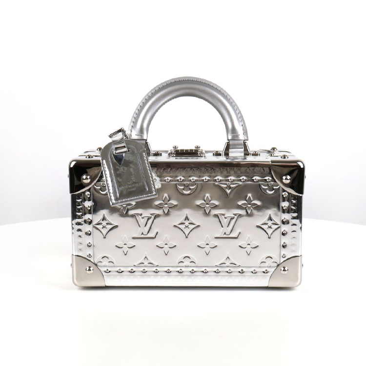 [중고명품다올] 루이비통 발리젯 트레조 트렁크 크로스백 실버 M12797--2