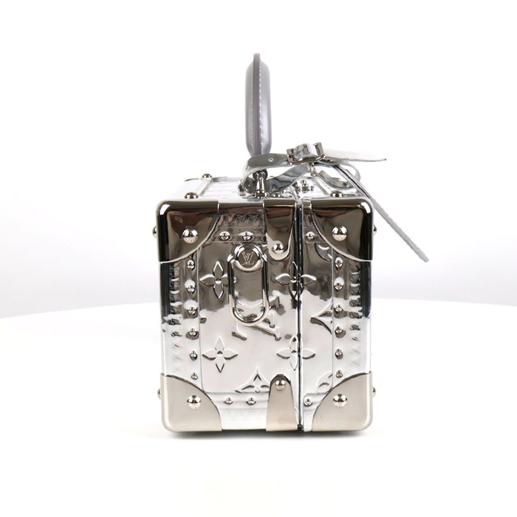 [중고명품다올] 루이비통 발리젯 트레조 트렁크 크로스백 실버 M12797--4