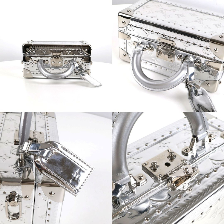 [중고명품다올] 루이비통 발리젯 트레조 트렁크 크로스백 실버 M12797--7