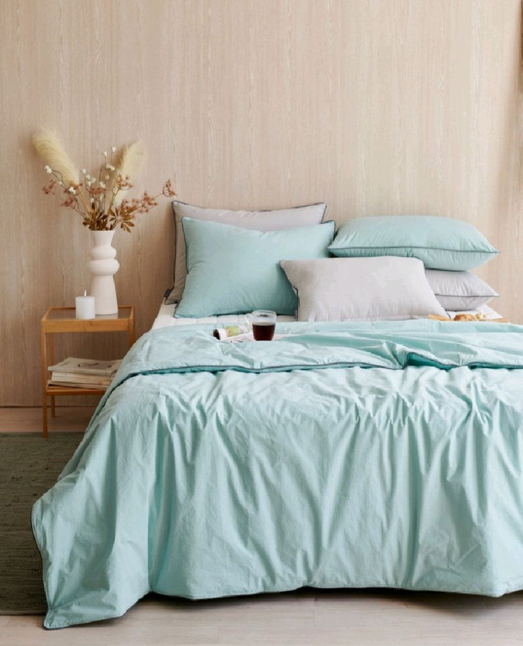 아리아 고밀도 워싱 차렵이불--2