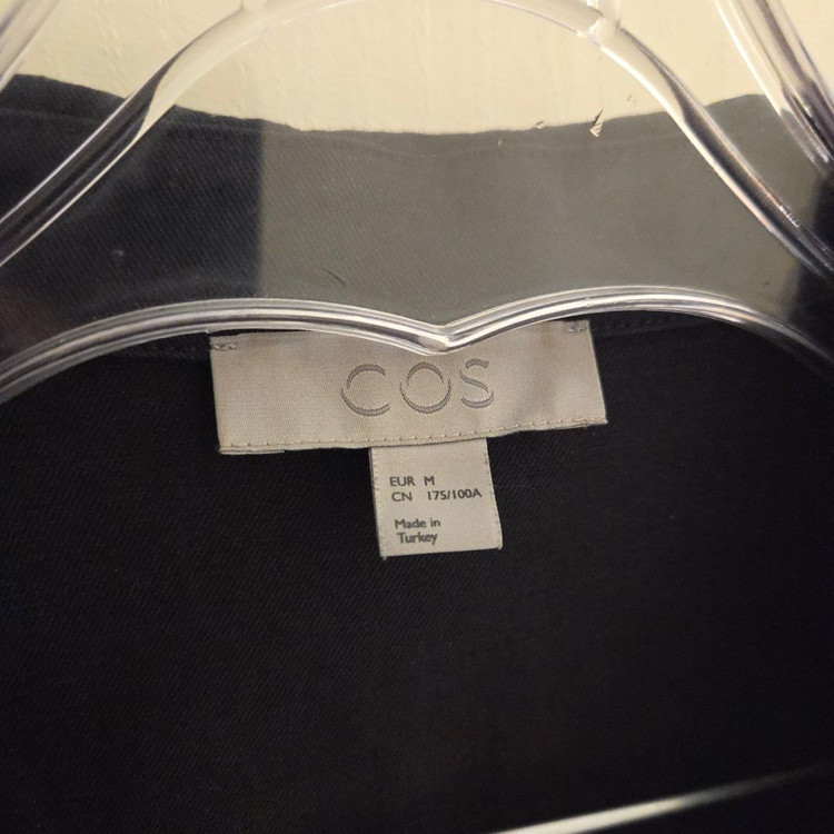 COS 코튼리넨 셔츠자켓 다크네이비 M사이즈 이미지