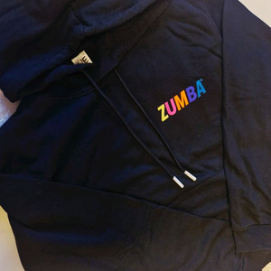 줌바웨어 후드 티셔츠