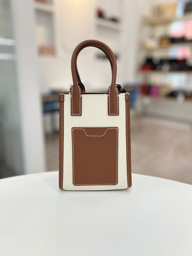 [중고명품 럭스올 울산점] 버버리 프란시스 마이크로 캔버스 레더 숄더백--2