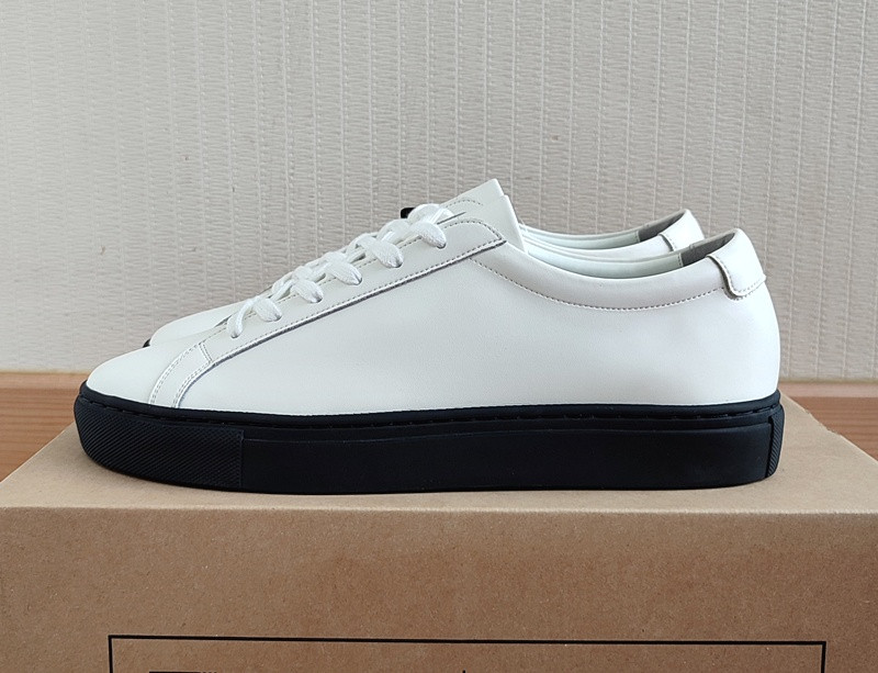 식스핏 가죽스니커즈275 남성 운동화 키높이 새상품 이미지