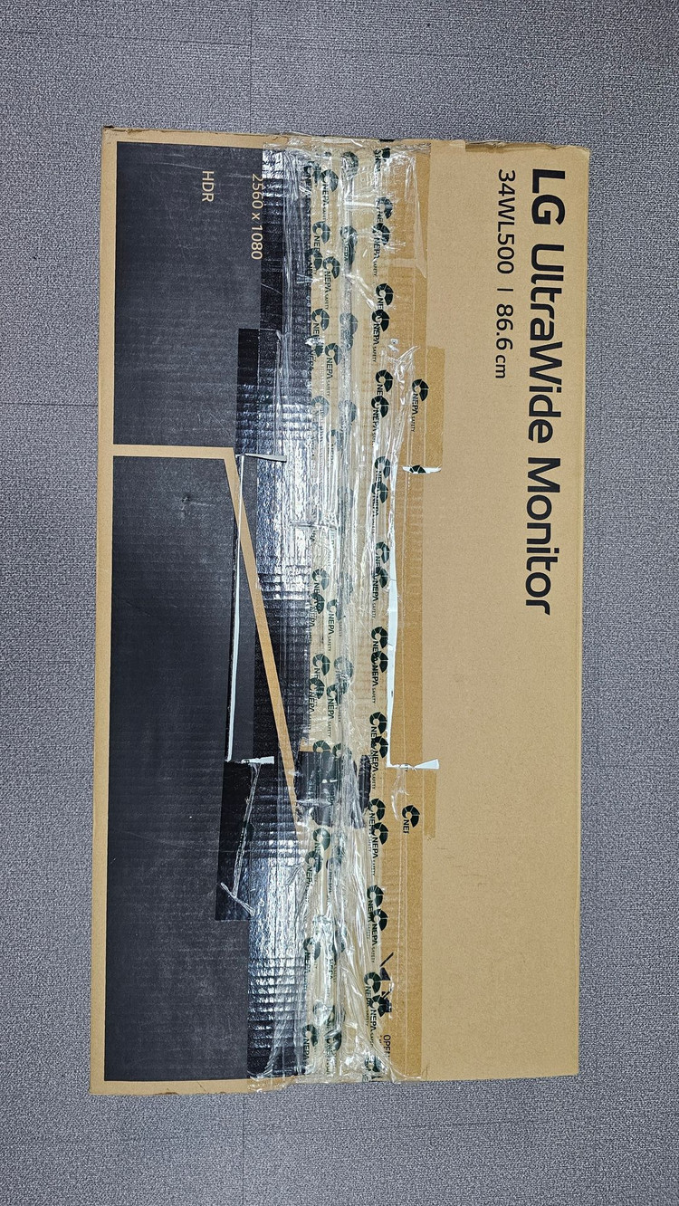 LG/34WL500/모니터/카멜/모니터암/와이드모니터 이미지