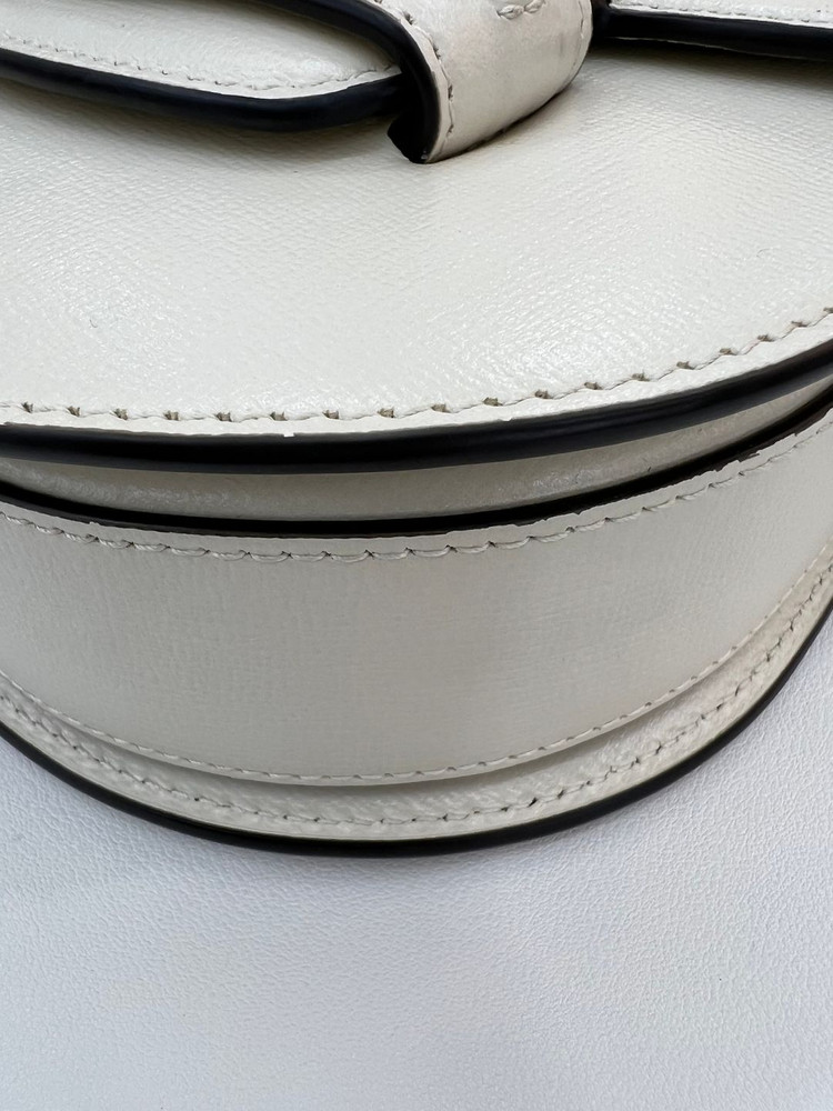 [중고명품 럭스올 울산점]구찌 1955 홀스빗 라운드 미니 숄더백 크림--8