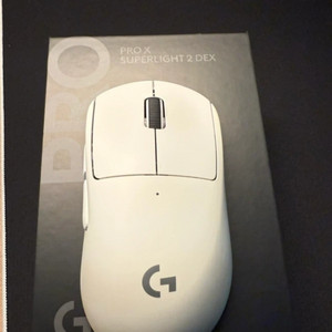 로지텍 G PRO X SUPERLIGHT 2 DEX 화이트