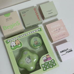 정샘물 어바웃톤 지베르니 밀착 에뛰드 클라우드 투쿨 쿠션 파우더 팩트