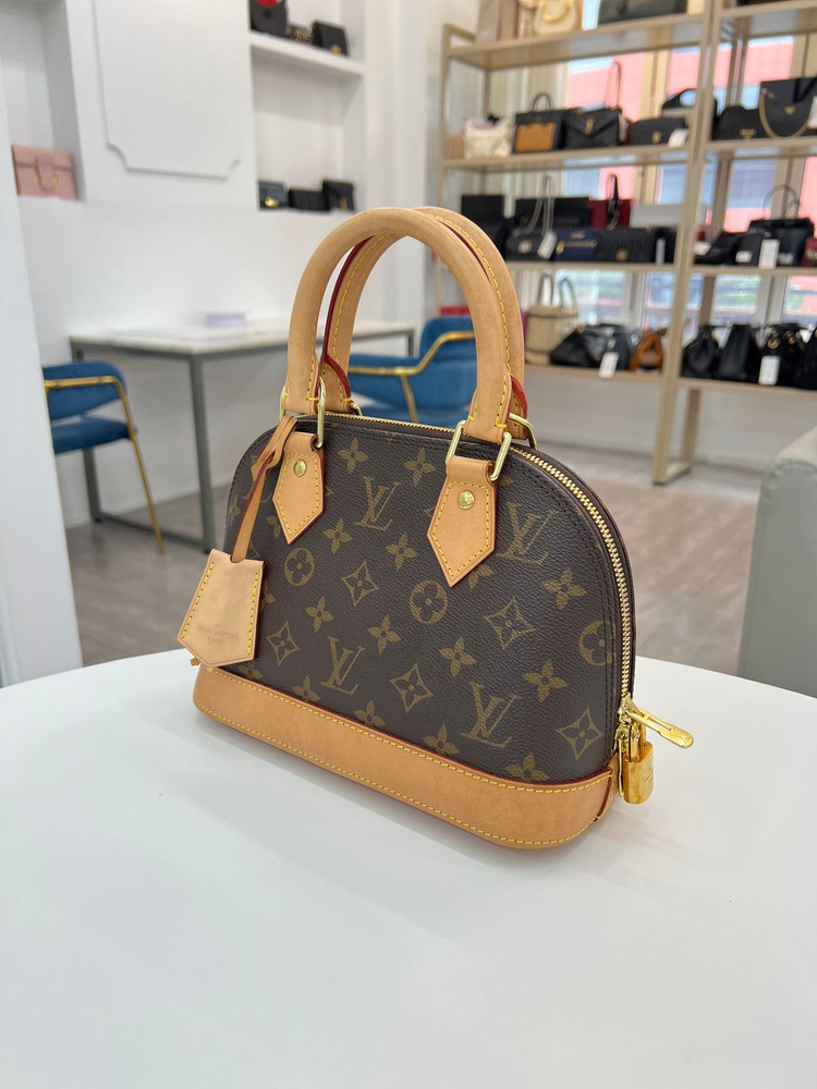 [중고명품 럭스올 울산점]루이비통 알마 BB 모노그램 토트 숄더백--1