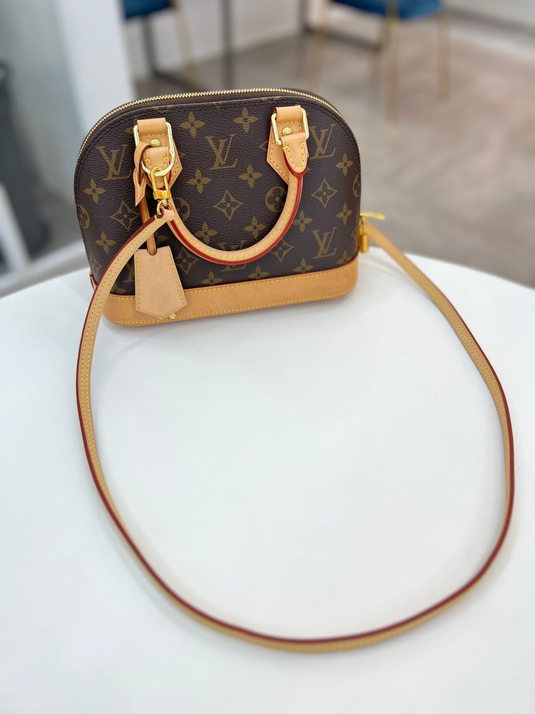 [중고명품 럭스올 울산점]루이비통 알마 BB 모노그램 토트 숄더백--5