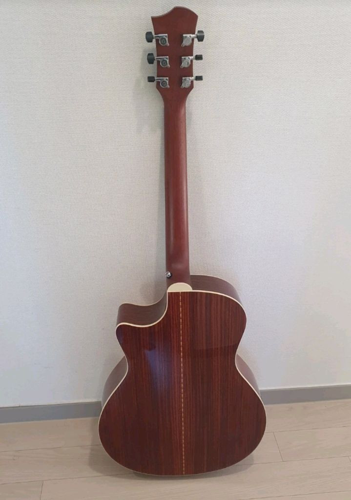 Gwood 지우드 GWG-R2CE 탑솔리드 어쿠스틱 통기타 팝니다--5