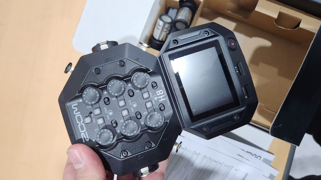 zoom h8 오디오 레코더 중고 이미지