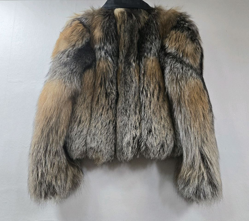 골드 사가폭스 가죽자켓 이미지