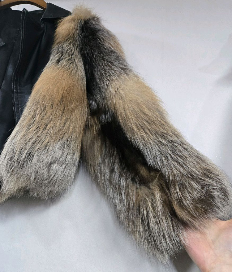 골드 사가폭스 가죽자켓 이미지