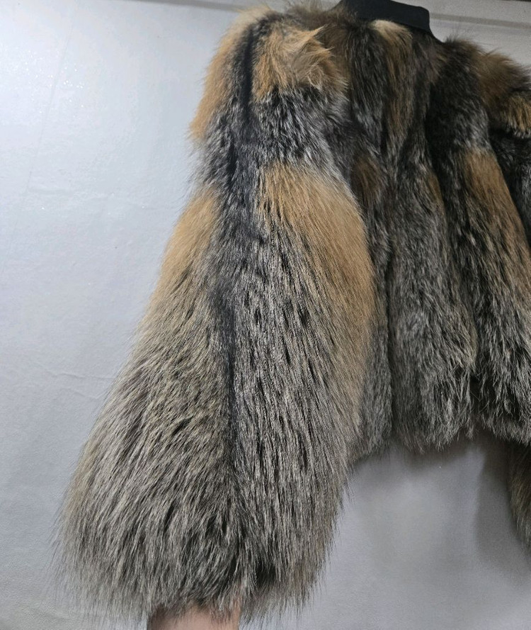 골드 사가폭스 가죽자켓 이미지