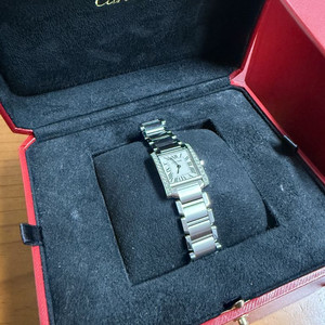 까르띠에 탱크 프랑세즈 다이아 SM 사이즈