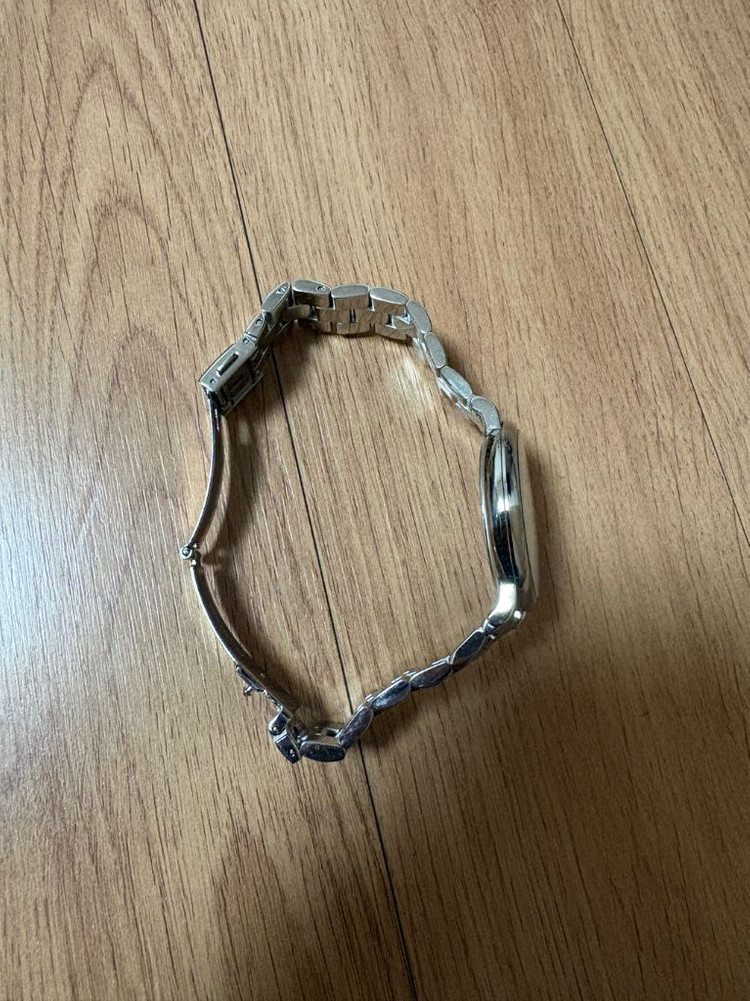 마크 제이콥스 베이커(Baker) 실버 메탈 여성 시계-남녀 공용--1