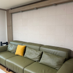 4인용 이태리 가죽소파 이미지