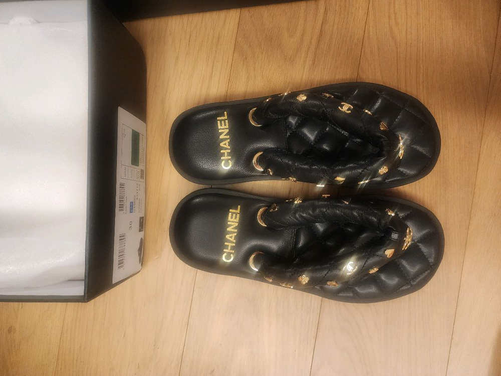 샤넬 샌들 이미지