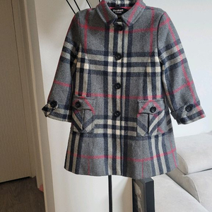 버버리 키즈 여아 코트-3y