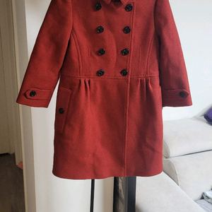 버버리 키즈 여아 코트-8y