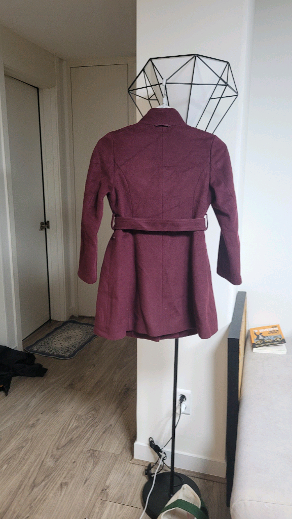 닥스 주니어 모+캐시미어 코트-130 사이즈--2