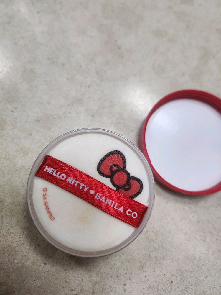 헬로키티 프라이머 파우더 바닐라코--2