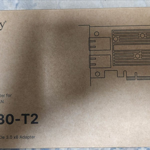 시놀로지 Synology E10G30-T2 10G 고속 랜카드 어댑터 PCI카드