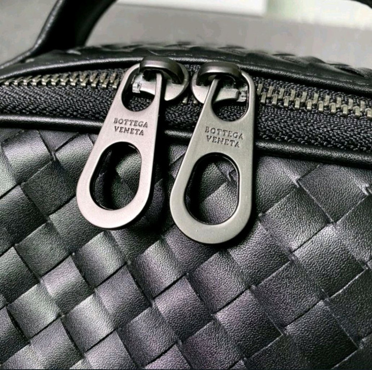 보태가 베네타 인트레치아또 백팩 남성용 블랙--1