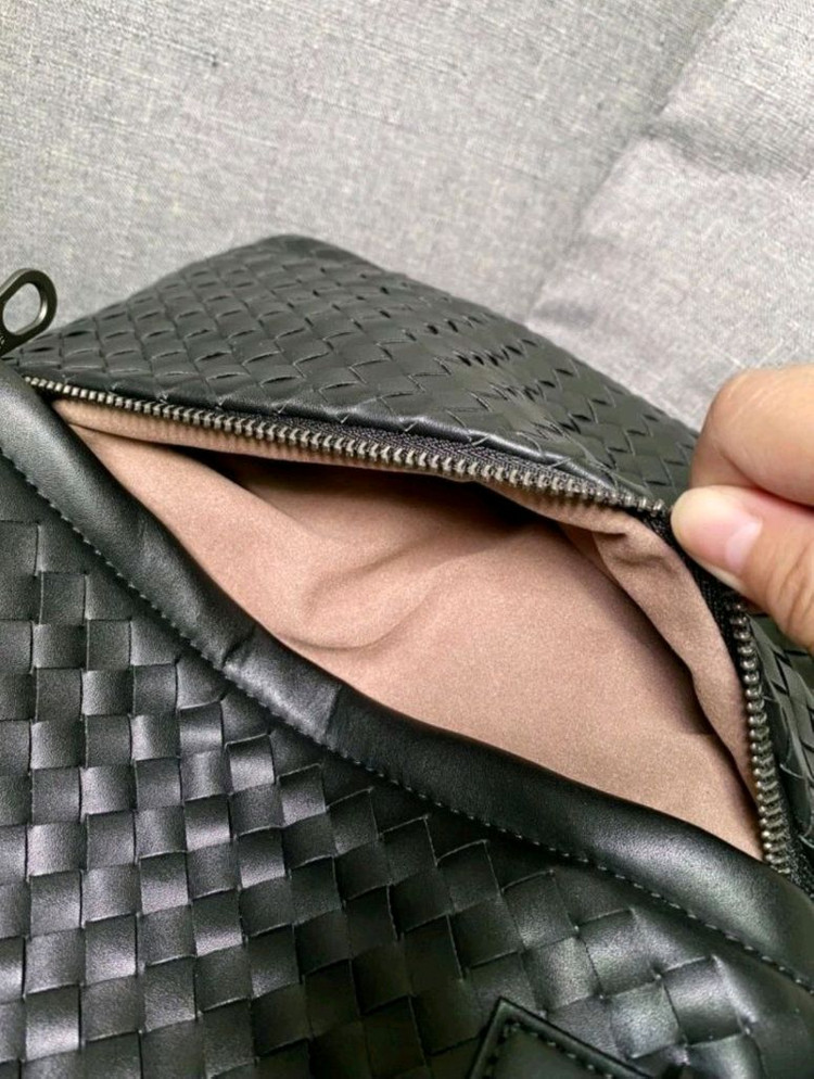 보태가 베네타 인트레치아또 백팩 남성용 블랙--3